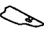 Toyota 58704-33020 Side Cover, Driver Side