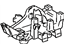 Toyota 33521-33030 Plate Sub-Assembly, Shift Lever