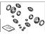 Toyota 04479-22100 Overhaul Kit, Front