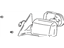 Toyota 87940-33150-A1 Mirror Assembly, Outer Rear View, Driver Side, White