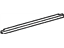 Toyota 75720-12500 Belt Molding, Driver Side