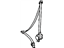 Toyota 73220-AA072-B0 Belt & Retractor, Blue Gray, Driver Side