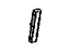 Toyota 67487-33030 Seal, Rear Door Rear Guide, Passenger Side