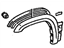 Toyota 75601-42011 Moulding Sub-Assembly, Front Fender, Passenger Side