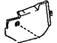 Toyota 58534-42010-B0 Cover, Floor Carpet, Center Driver Side