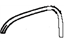 Toyota 61783-42010-B0 Pad, Rear Wheel Opening Extension, Gray
