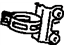 Toyota 88472-42010 Dehydrator Bracket