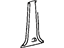 Toyota 62414-42010-B1 Center Pillar Trim, Lower Driver Side