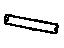 Toyota 63249-42010 Hose(For Sliding Roof Or Removable Roof Drain), Front