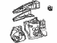 Toyota 53701-42021 Apron Sub-Assembly, Front Fender, Passenger Side