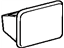 Toyota 74109-20080-B0 Receptacle Assembly, Rear Ash