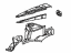 Toyota 53702-42030 Apron Sub-Assembly, Front Fender, Driver Side