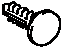 Toyota 90467-06070-B4 Clip(For Roof Headlining)