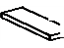 Toyota 63351-42010 Insulator