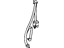 Toyota 73360-0W050-B0 Lap & Shoulder Belt, Outer