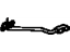 Toyota 71301-42011 Hinge Sub-Assembly, Rear Seat, Passenger Side