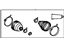 Toyota 04429-42020 Boot Kit, Rear Drive Shaft