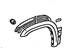Toyota 75602-42011 Moulding Sub-Assembly, Front Fender, Driver Side