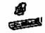 Toyota 67935-42010-B1 Window Trim, Upper Passenger Side