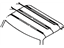 Toyota 63311-89135-03 Headlining Assembly, Roof