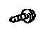 Toyota 93560-13012 Emblem Screw