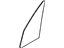 Toyota 68121-89116 Vent Glass, Clear, Passenger Side