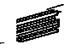 Toyota 69907-89103 Channel Sub-Assembly, Back Door Glass, Passenger Side