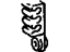 Toyota 47372-35080 Clamp, Brake Tube