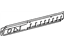 Toyota 57411-35020 Member, Floor Side, Inner Passenger Side