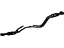 Toyota 64607-89101 Cable Sub-Assembly, Back Door Lock Control, Passenger Side