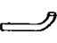 Toyota 90099-33354 Hose, Windshield Washer (From Joint To Nozzle)