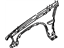 Toyota 53811-04050 Fender Sub-Assembly, Front Passenger Side