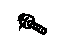 Toyota 90106-12011 Bolt, Round Hexagon (For Steering Knuckle Passenger Side)