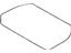 Toyota 71075-35010-B0 Cover, Rear Seat Cushion, Passenger Side (For Separate Type)