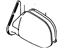 Toyota 87931-35600 Mirror Glass, Passenger Side