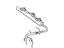 Toyota 23807-22040 Pipe Sub-Assembly, Fuel Delivery