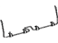 Toyota 68870-60050 Bar Assembly, Back Door Lower Torsion