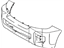 Toyota 52119-6A958 Bumper Cover, Front Driver Side