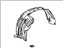 Toyota 53875-60120 Liner, Front Fender, Passenger Side