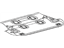 Toyota 58570-60A92-A3 Trunk Carpet, Sand, Rear