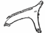Toyota 53802-60B60 Fender, Front Driver Side