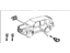 Toyota 69005-60N40 Cylinder Set, Lock