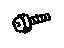 Toyota 55394-50010 Reinforce Bar Mount Bolt
