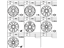 Toyota 42611-60640 Wheel, Disc (For Spare)