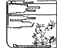 Toyota 74544-60180 Info Label, Rear