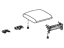 Toyota 58905-60460-E0 Door Sub-Assembly, Console Compartment(For Cool Box)