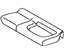 Toyota 71076-60F11-A1 Cover, Rear Seat Cushion, Driver Side (For Separate Type)