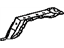 Toyota 57803-60020 Reinforcement, Rear Passenger Side