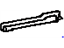 Toyota 68175-90K00 Weatherstrip, Vent Window Frame, Passenger Side