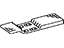 Toyota 63356-21030 Pad, Roof Headlining, Driver Side
